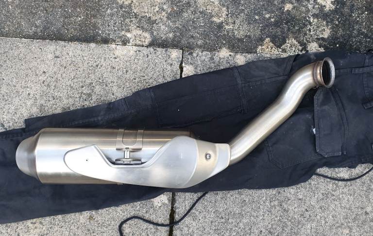 Exhaust Silencer KTM Duke 690  2016 to 2018 models