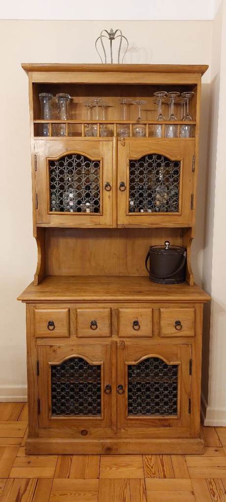 Reclaimed Timber Drinks Cabinet 