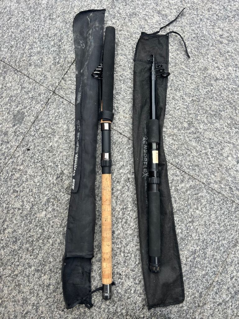 1x telescopic fishing rods 