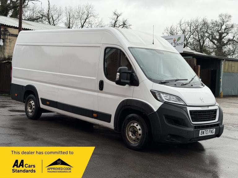 2021 Peugeot Boxer 2.2 BlueHDi 435 Professional L4 H2 Euro 6 (s/s) 5dr PANEL VAN Diesel Manual