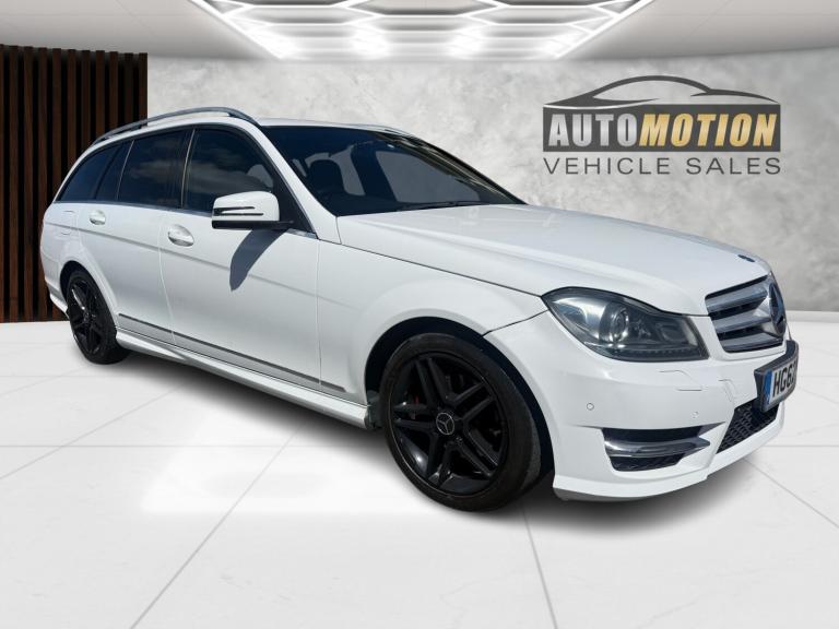 MERCEDES-BENZ C CLASS 2.1 C250 CDI BlueEfficiency AMG Sport White Auto Diesel 20