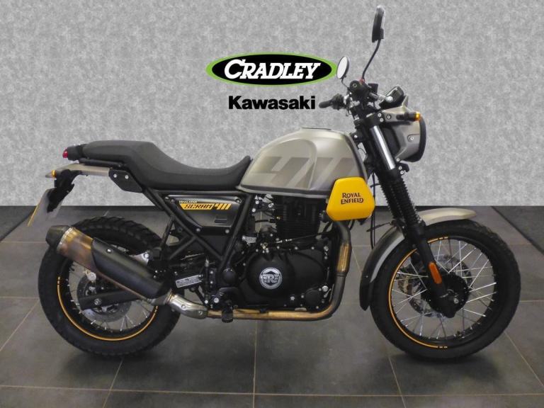 2022 ROYAL ENFIELD SCRAM 411 WITH ONLY 4270 MILES FROM NEW