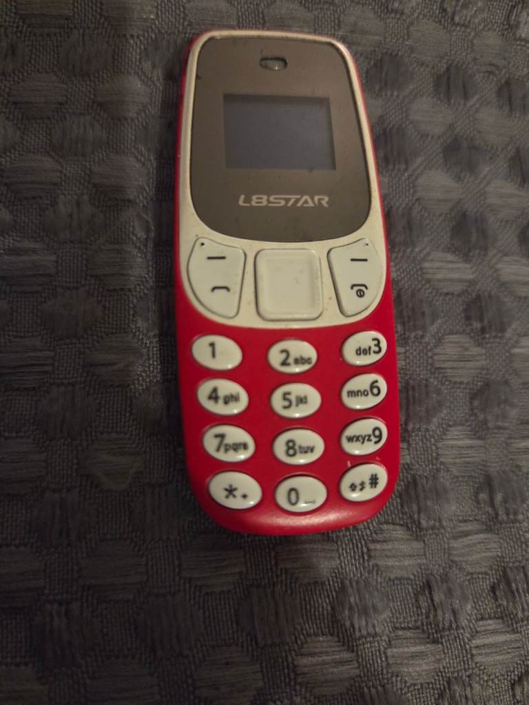 Mini mobile phone. 