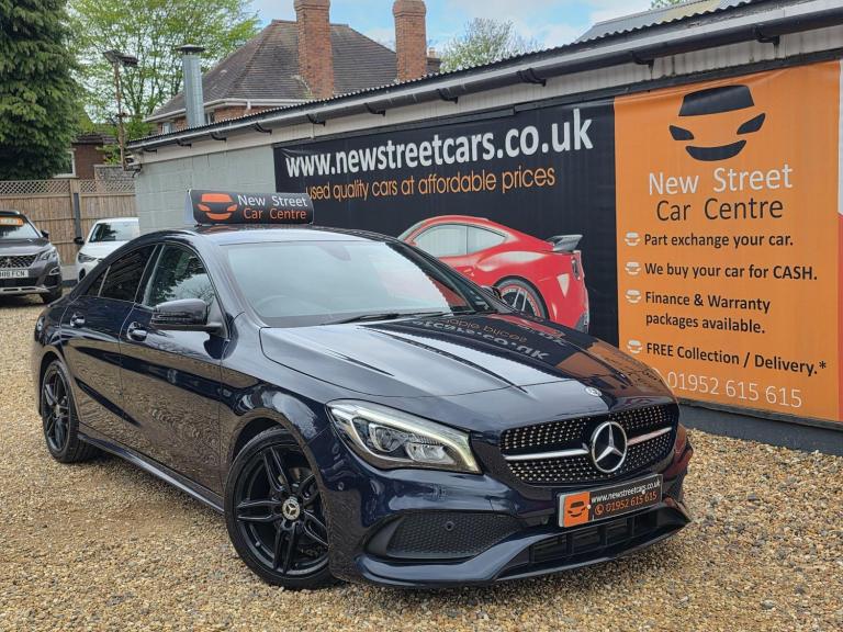 2018 Mercedes-Benz CLA 2.1 CLA200d AMG Line Coupe Euro 6 (s/s) 4dr SALOON Diesel Manual