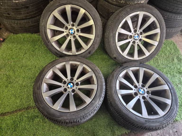  Official BMW  4X ALLOY WHEELS 225/45R17  17INCH 2006 - 2012 + FAST UK🇬🇧 POST!