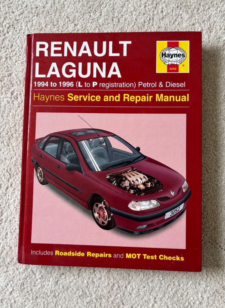 Haynes manual Renault Laguna