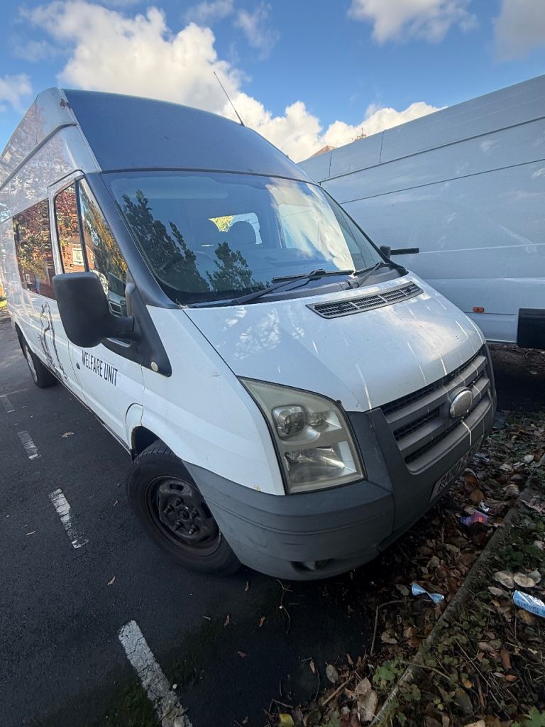 Ford, TRANSIT, 2.4 ideal for camper or straight to work