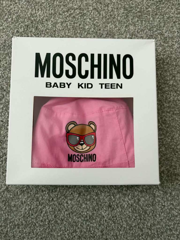 Designer Moschino Baby/toddler Bucket Hat 6-18 months