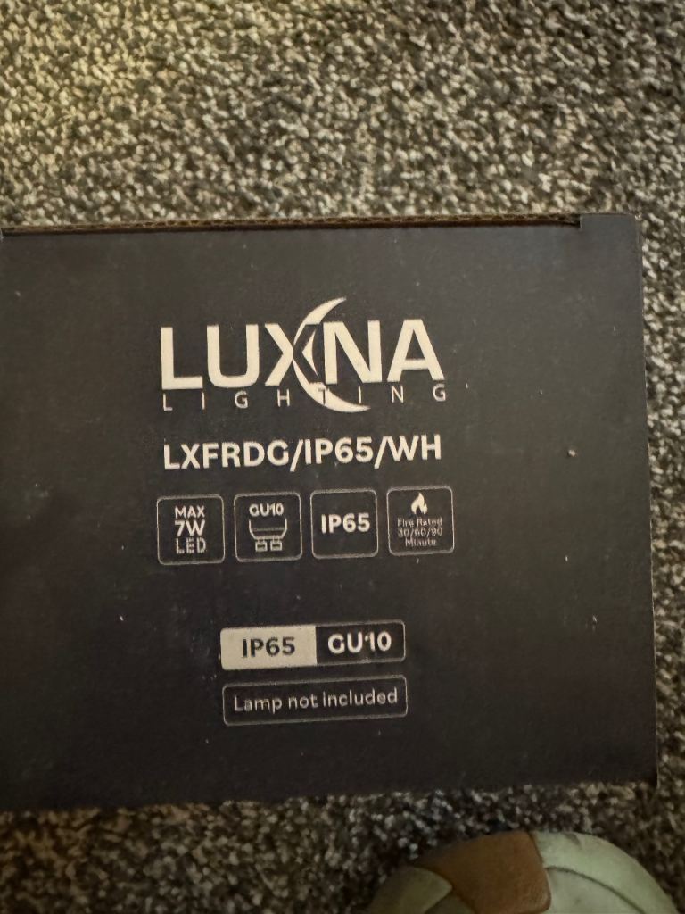 Luxna GU10 IP65 LXFRDG