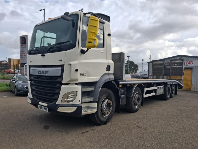 DAF TRUCKS CF 460 8X2 TAG BEAVERTAIL EURO 6
