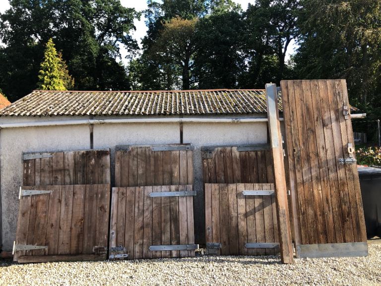 Stable doors x 3 and tack room door