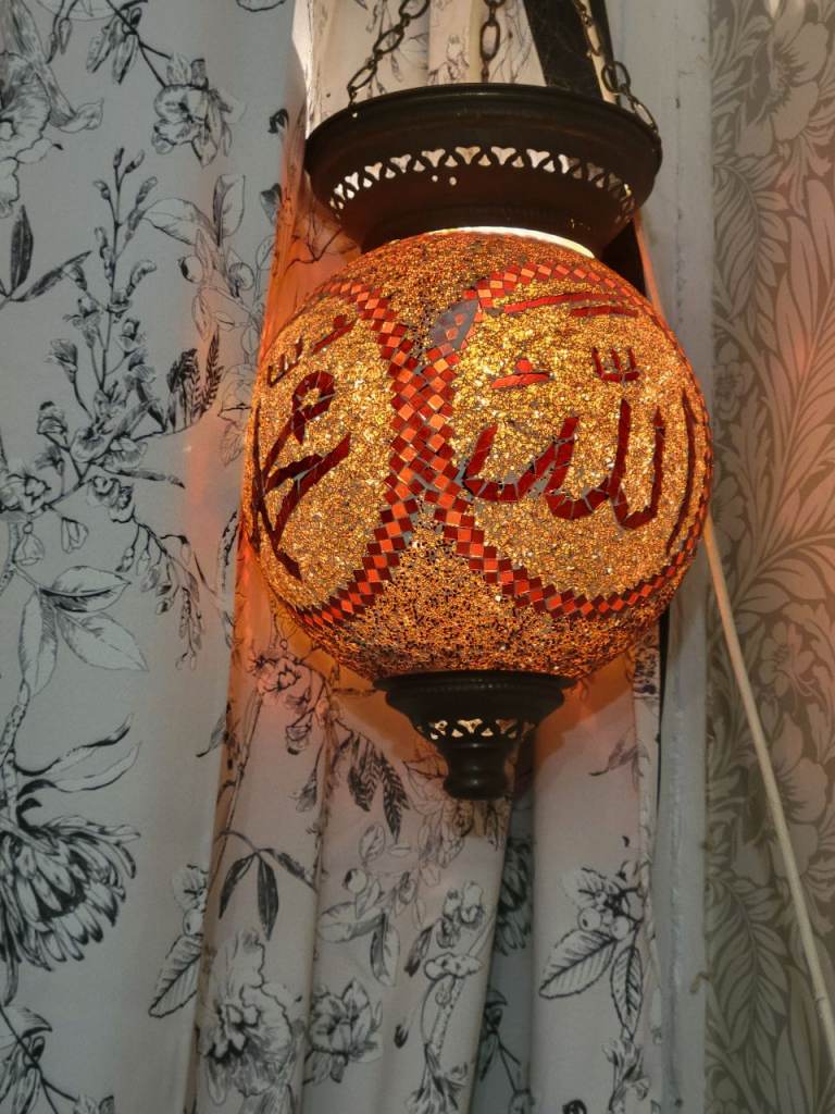 Large islamic lamp from saudi