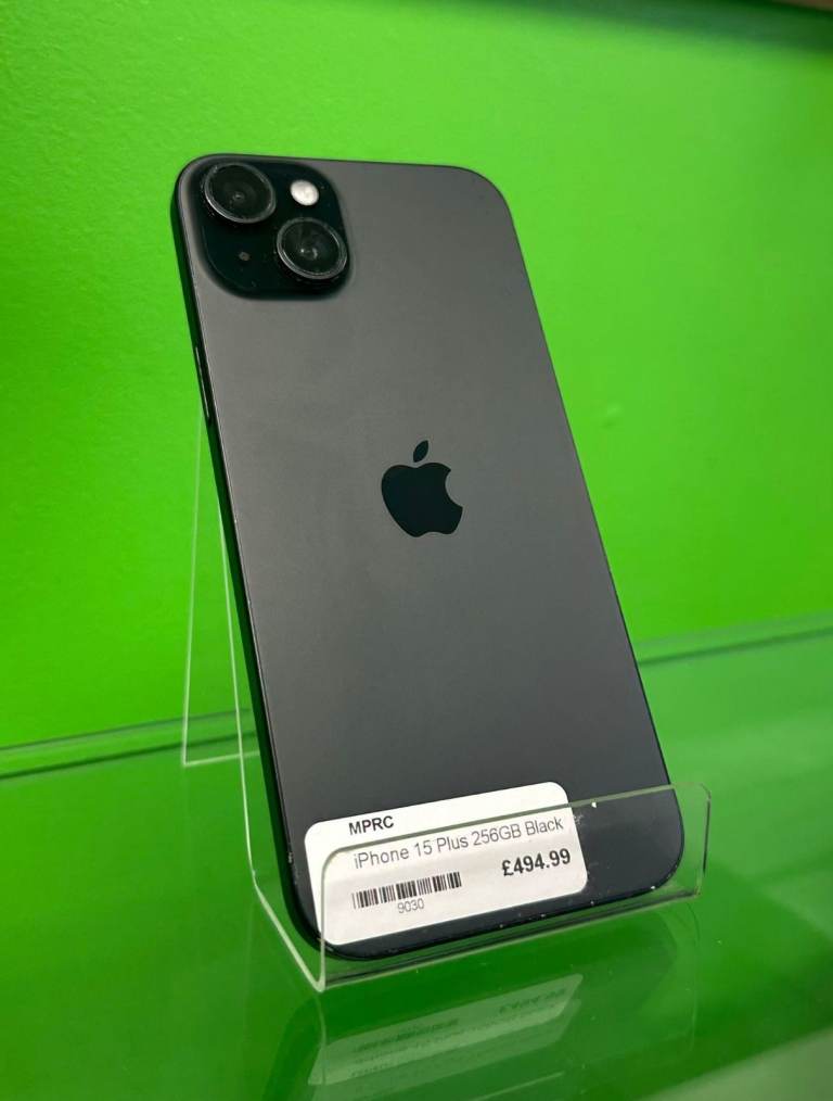 iPhone 15 Plus 256GB Black Unlocked