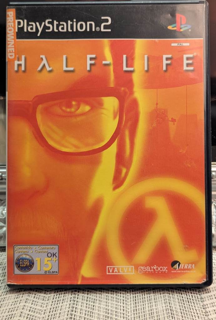 Half-Life – Sony PlayStation 2 (PAL) – Complete with Manual
