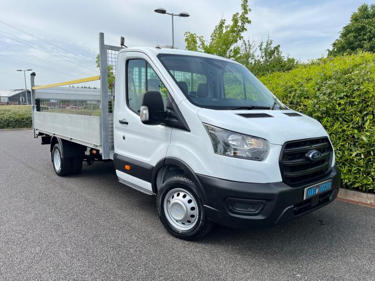 2022 Ford Transit 350 EX LWB DROPSIDE WITH TAIL LIFT  TWIN WHEEL  RWD L4 Euro 6
