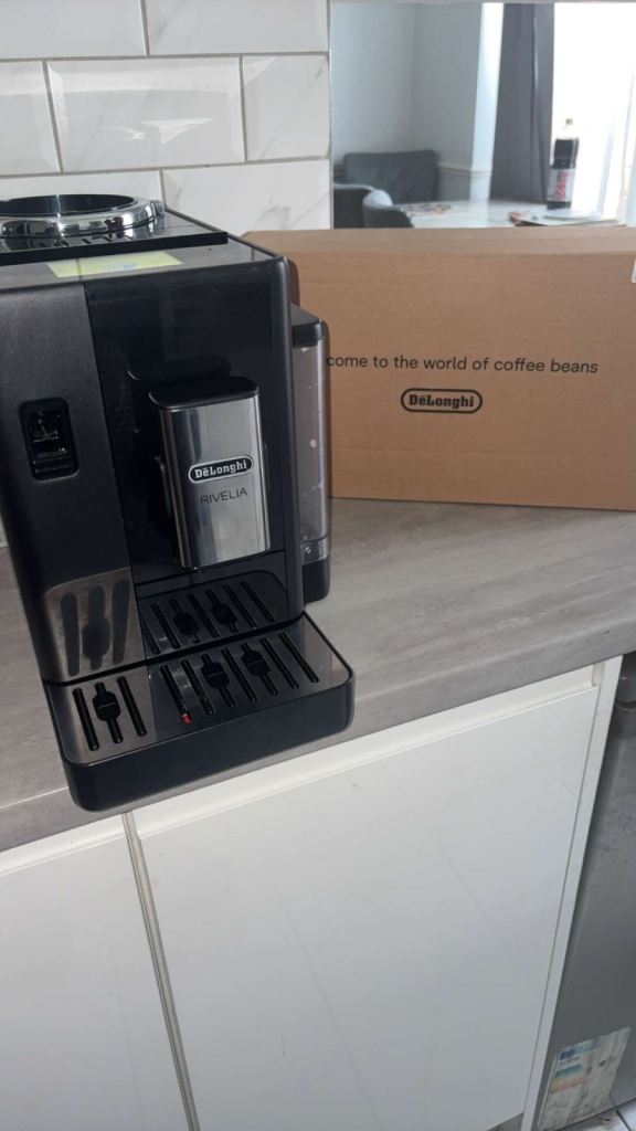 DELONGHI Rivelia EXAM440.55.B Bean to Cup Coffee Machine - Black