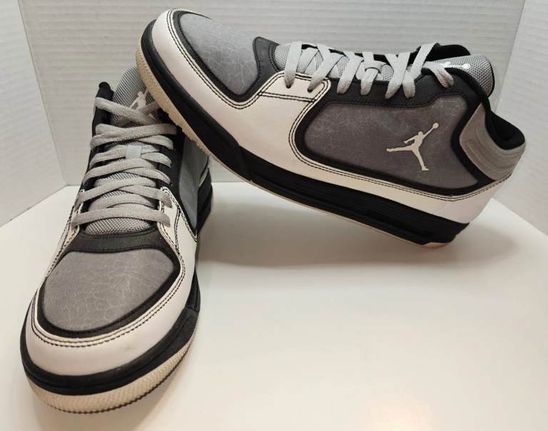 Jordan Post Game ‘White Matte Silver’ Edition - Men’s Size 8