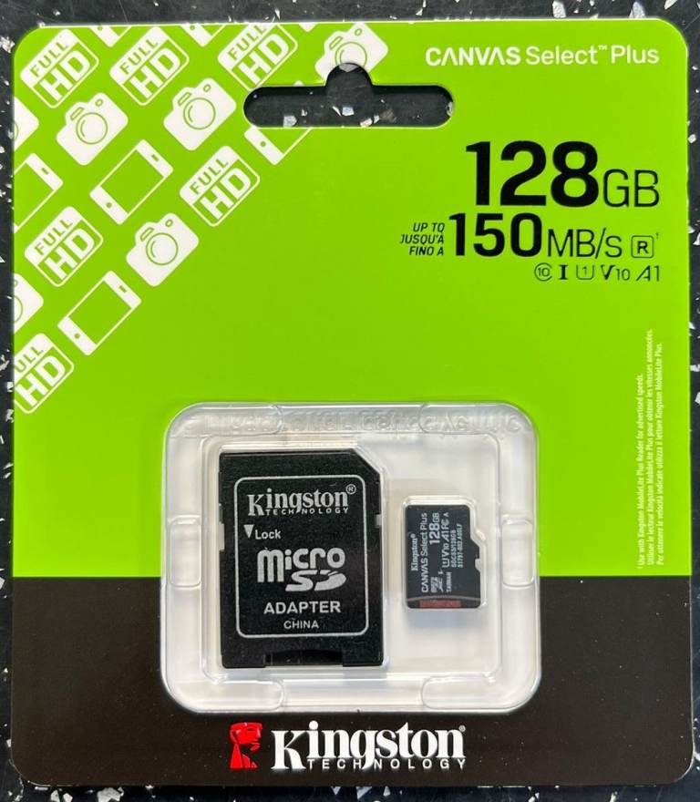 Kingston Technology CANVAS Select Plus 128GB 150MB/S Brand New
