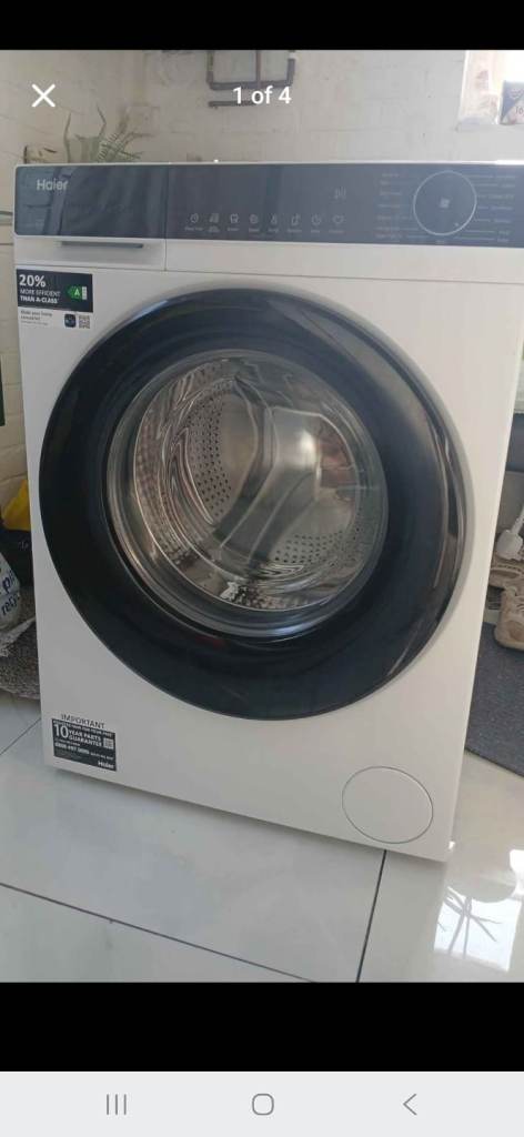 Haier digital washing machine 