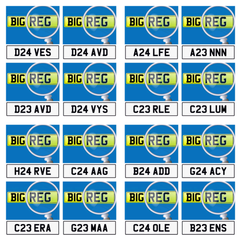 SUPERB 6 DIGIT PREFIX PRIVATE REGISTRATION CHERISHED CAR NUMBER PLATES