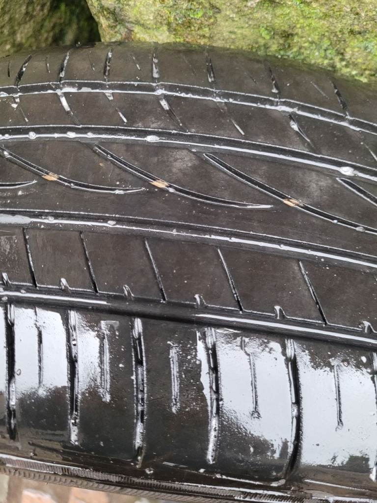 2 x 205 60 16 tyres with ok tread 