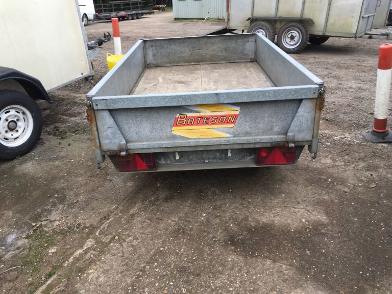 Bateson twin axle unbraked trailer