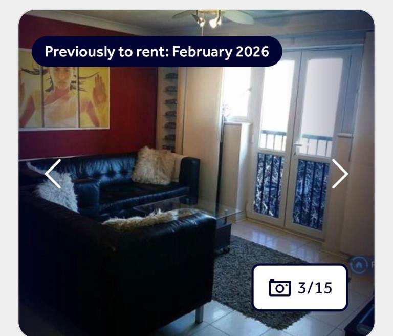 Fully furnished 2 bed 1 bath flat