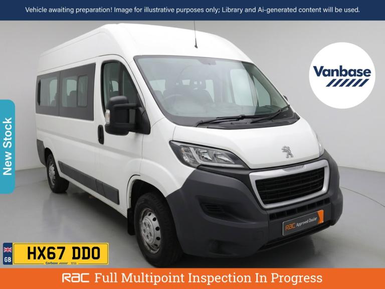 2017 Peugeot Boxer 2.0 BlueHDi 333 Window Van 5dr Diesel Manual L2 H2 Euro 6 (130 ps) Window Van ...