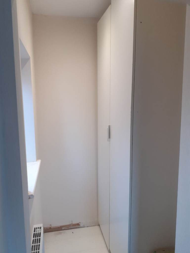 Ikea Pax white wardrobe 236 x 100 x 60 cm with doors