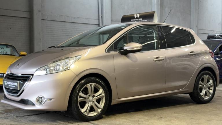 PEUGEOT 208 1.2 VTi Allure Pink 5dr LOWTAX+1 KEEPER+CRUISE+DAB 2014
