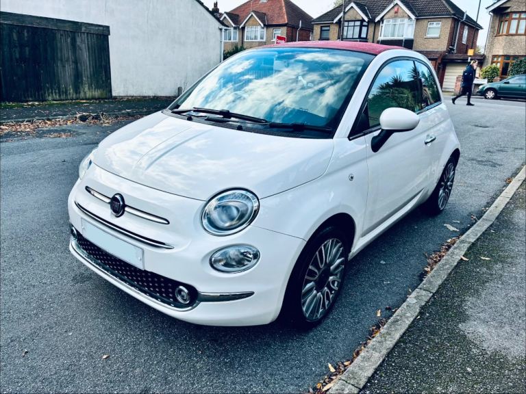 Fiat, 500, Convertible, 2018, Manual, 1242 (cc), 3 doors