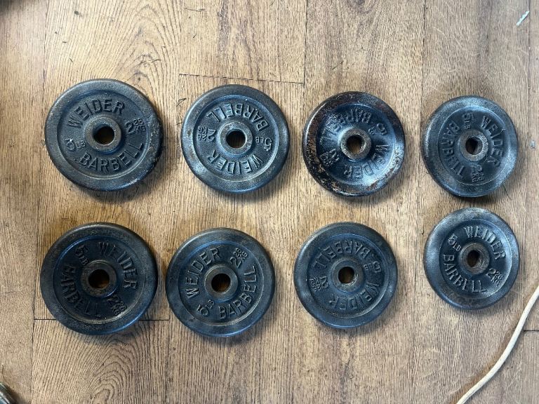 Weider Weight Plates 2.26kg x 8