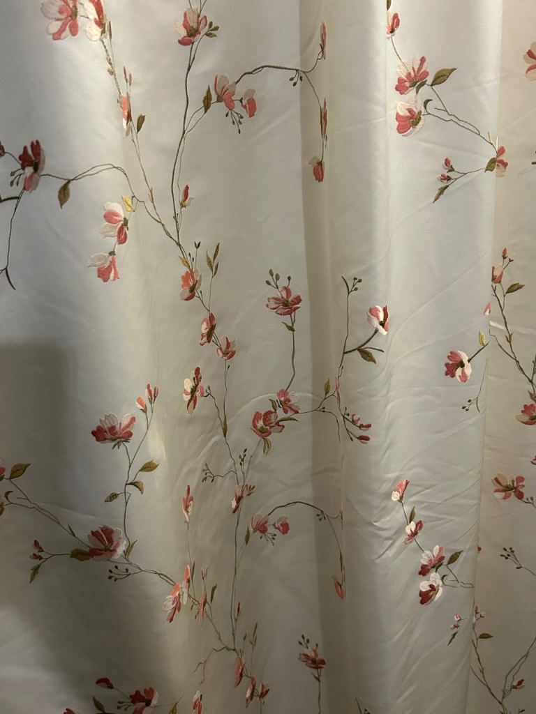Professionally made designer curtains