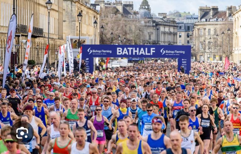 Bath Half Marathon Bib