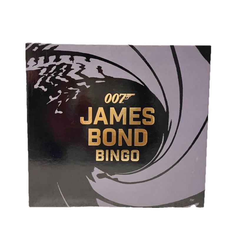 image for James Bond Bingo – Complete, Unused Cards, Never Played – Board Game Collectible