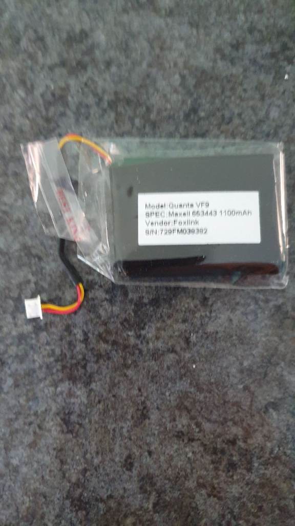 Tom Tom GPS Quanta VF9 Battery