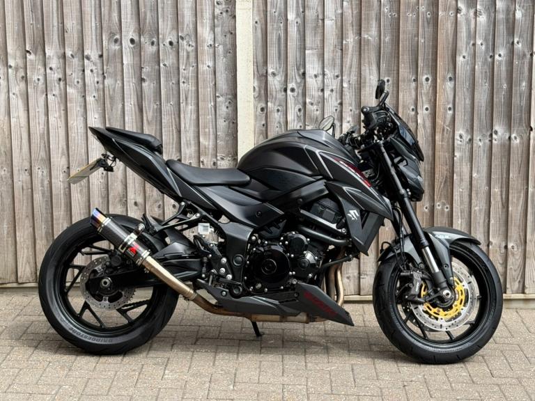 SUZUKI GSX S750 ABS ZAL7 2017 (67) PHANTOM + BLACK WIDOW EXHAUST
