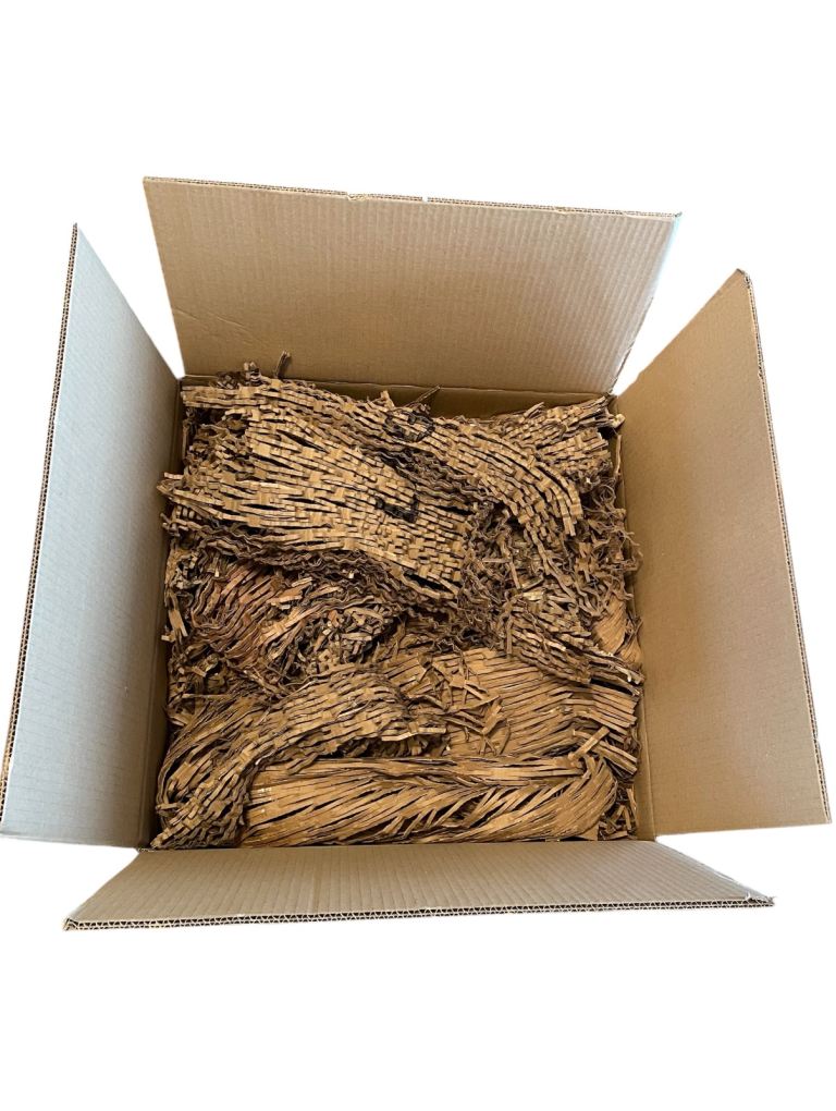 Shredded Cardboard Loose Void Fill Packaging 