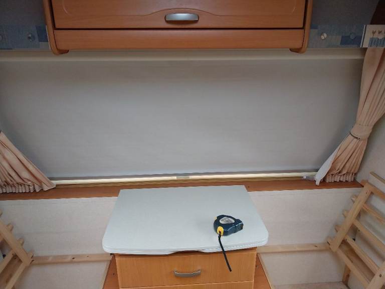 Bailey ranger caravan front window blind 