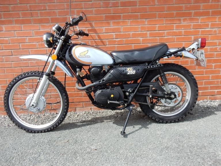 Honda XL250 249cc 1974