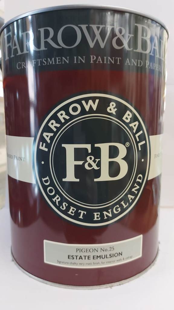 Farrow & Ball Pigeon No. 25 Estate Emulsion Paint - New
