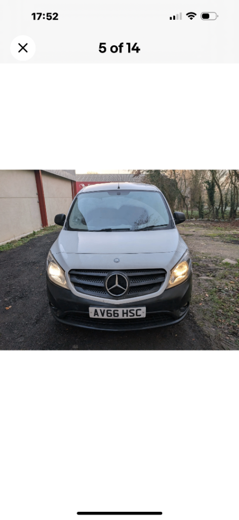 Mercedes-Benz, CITAN, Panel Van, 2016, Manual, 1461 (cc)