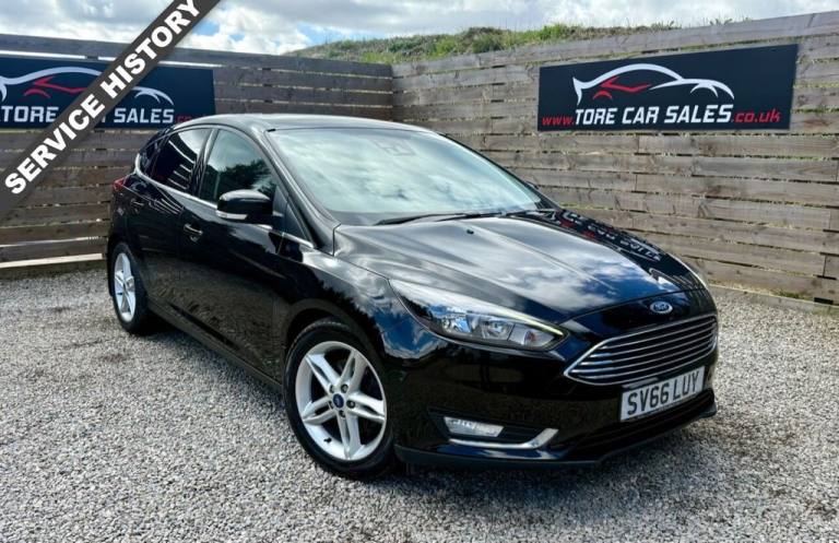 2016 66 FORD FOCUS 1.5T ECOBOOST TITANIUM HATCHBACK 5DR PETROL MANUAL EURO 6 (S/