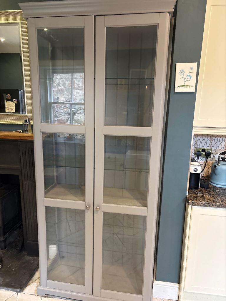 Grey Dining Cabinet 