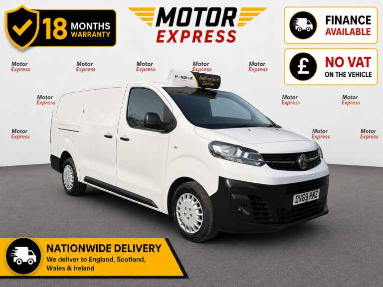 2019 Vauxhall Vivaro 2900 1.5d 100PS Dynamic H1 Van PANEL VAN Diesel Manual