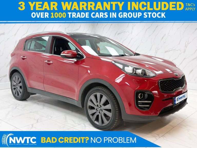 2016 Kia Sportage 1.7 CRDi 4 SUV 5dr Diesel Manual Euro 6 (s/s) (114 bhp) ESTATE Diesel Manual