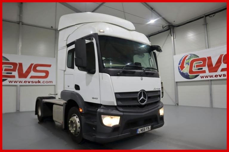 2016 (66 PLATE) Mercedes Benz ACTROS 1843 4x2 Euro 6 Tractor Units