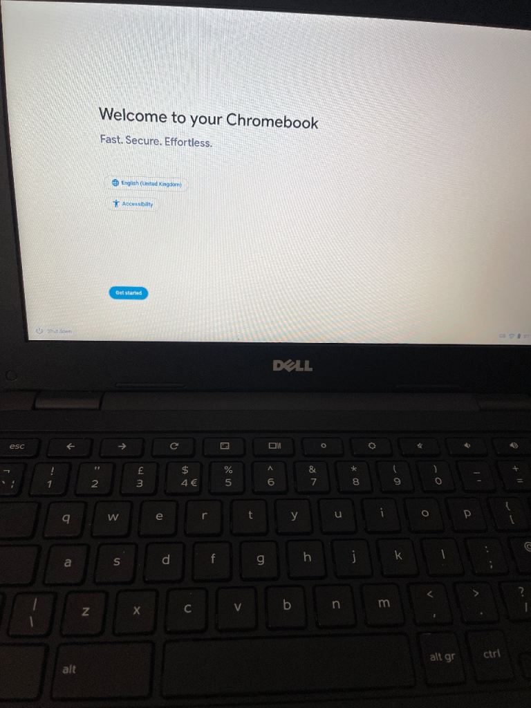 Dell Chromebook 11 3180 , Celeron, 11.6" with the original charger 