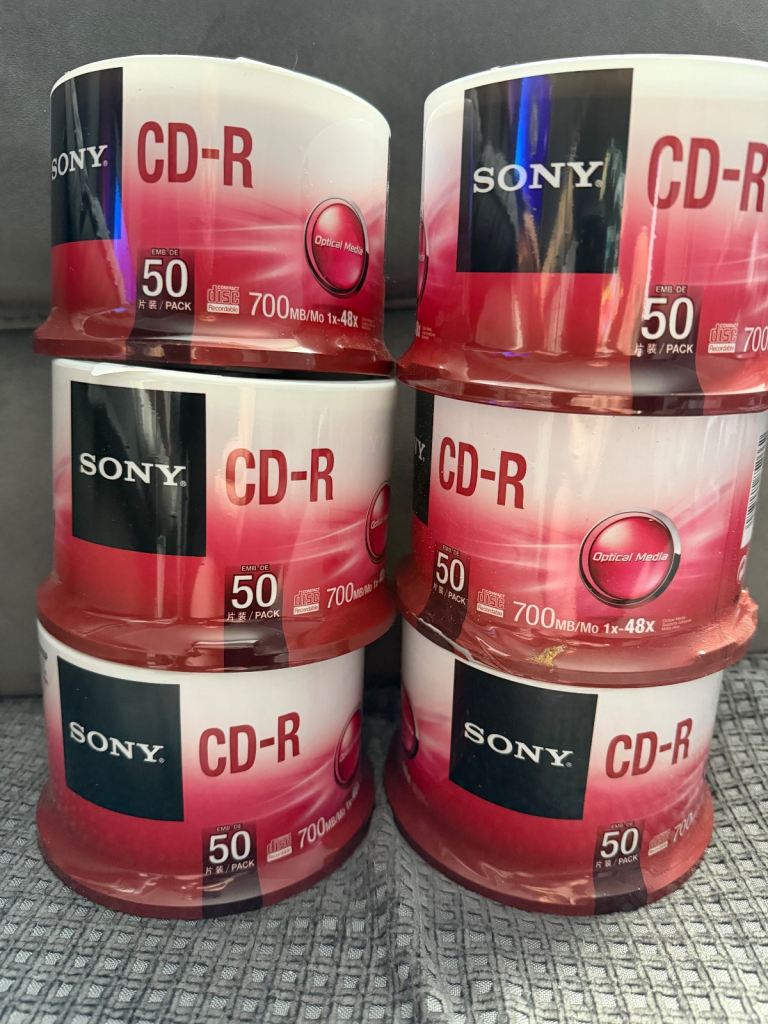 SONY BLANK CDR’S