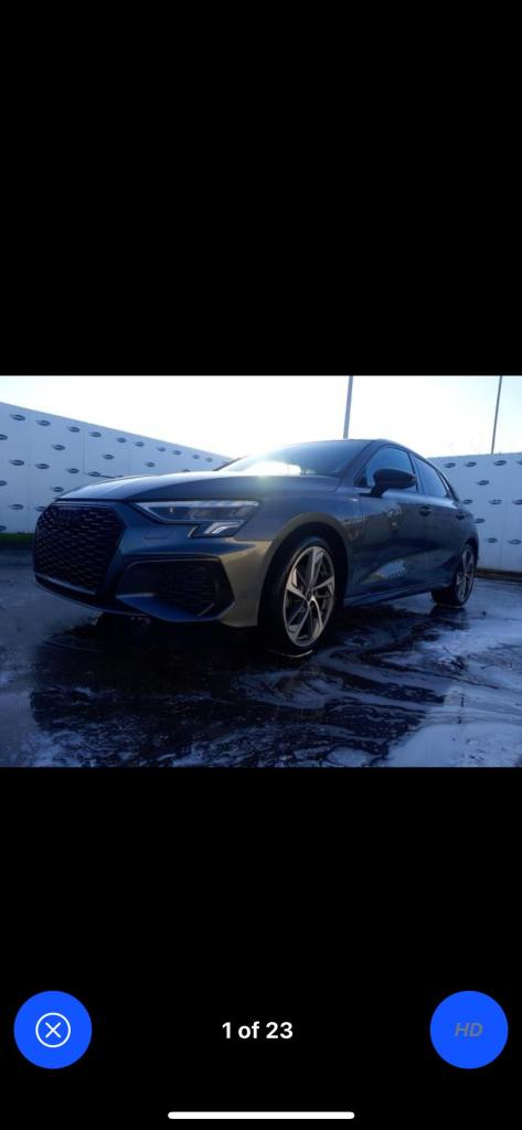 2023 Audi A3 35 TFSI Black Edition 5dr S Tronic CAT S - 73 REG HATCHBACK Petrol Automatic